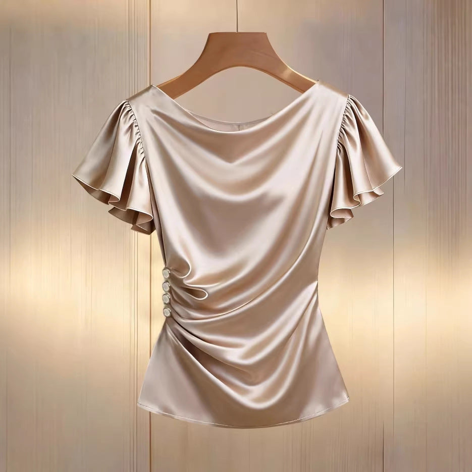 Stylish Womens Short Sleeve Top